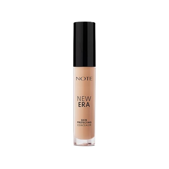 Note Cosmetique New Era Skin Protecting Concealer - High Coverage and Natural Finish - Under Eye Concealer Face Makeup - 70 Deep Neutral - 0.19 oz
