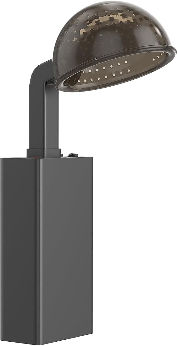 Paddie Professional Hooded Conditioning Salon Hair Dryer 1000W with Stand, 60-Minute Timer, Temperature Adjustable, Angle & Height Adjustable Downdraft Hood