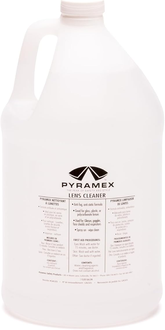 Pyramex Gallon Of Lens Cleaning Solution