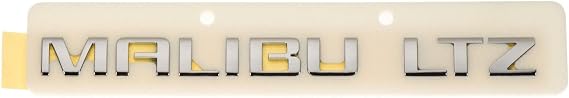 OEM NEW Trunk Lid Malibu LTZ Emblem Nameplate Chrome 10-16 Chevrolet 22842007