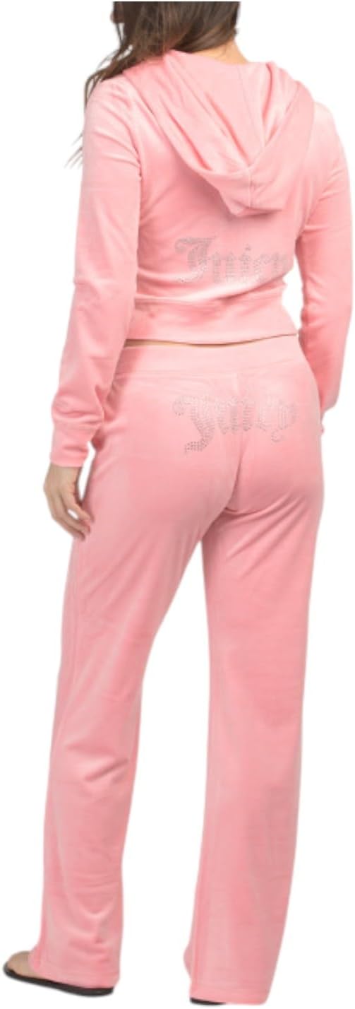 Juicy Couture Women's Bling Velour Tracksuit