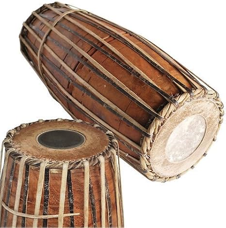 Mridangam Mirudang Mridanga Mridang South Indian Jack Fruit Woodwooden