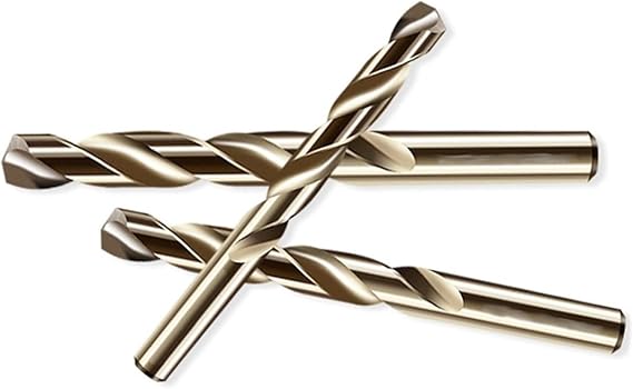Cobalt HSS Twist Drill Bit Set M35 Stainless Steel Tool Set Metal Drilling Machine Accessories (Color : M35-contains Cobalt, Size : D2.6 10PCS_Round)