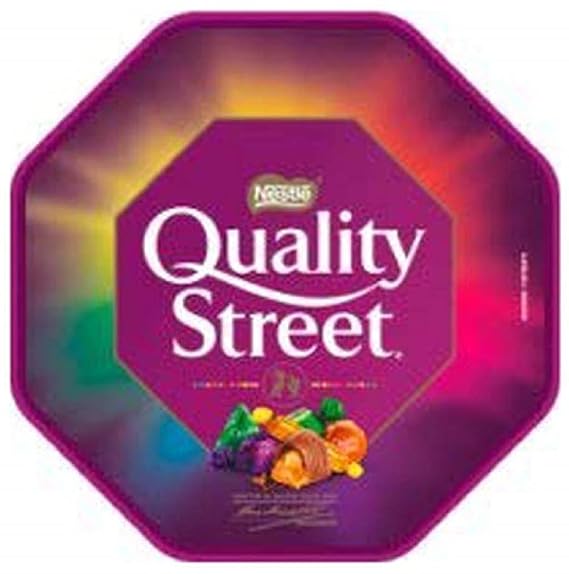 Nestle Quality Street Chocolate Tub 550g (Pack of 1)