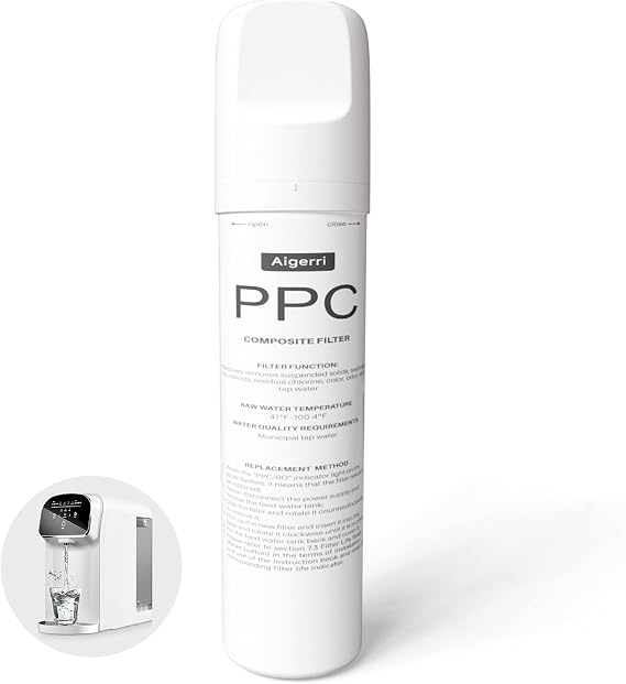 Aigerri PPC Filter Replacement - Superior Filtration, Extended Lifespan - 60-90 Day Cartridge