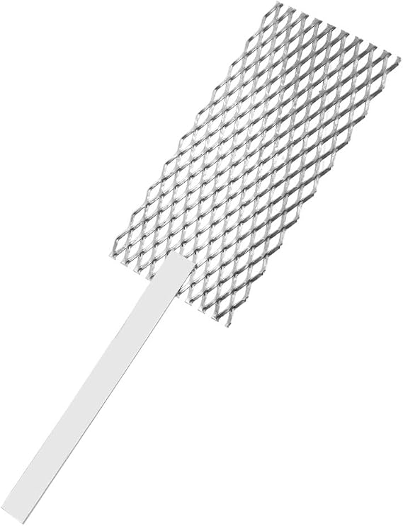Platinized Anode, Plating Anode Jewelry Rhodium Mesh with Handle, Jewelry Plating Plater Tool