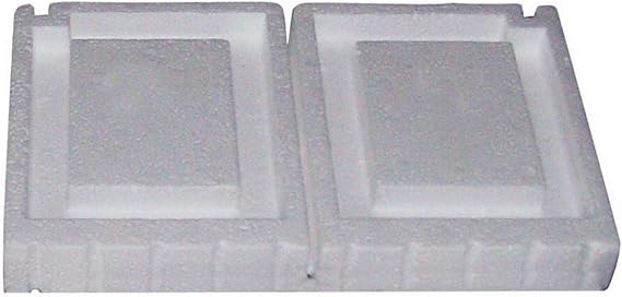 Thermwell Products 5053328 5.5 x 7.75 in. Frost King White Polystyrene Foundation Vent