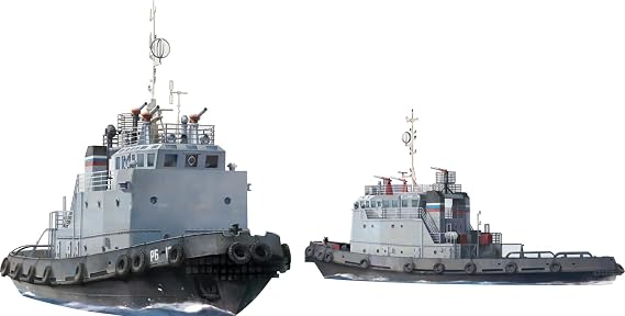TAKOM 6011 Russian Type 192 & 192A Harbour Tugboat 1+1 1:350 Model Kit