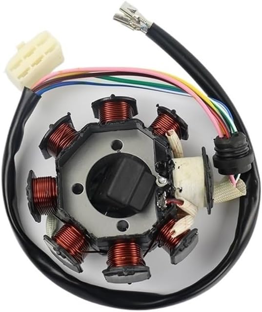 Motorcycle Engine Ignition Starter Coil 8-Pole AC Magneto Stator For CG125-8 150cc 250cc ATV