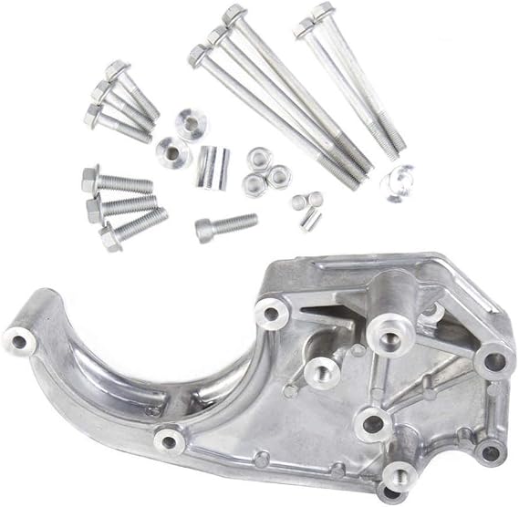 Holley 20-134 LS A/C Accessory Drive Bracket - Fits Sanden SD508 or SD7 Comp.