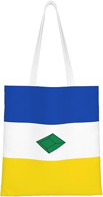 Flag of Muzo Boyaca Tote Bag for Women Canvas Tote Bags Reusable Shopping Bags Use For Shopping The Tote Bag,Grocery Bags,DIY Gift Bags