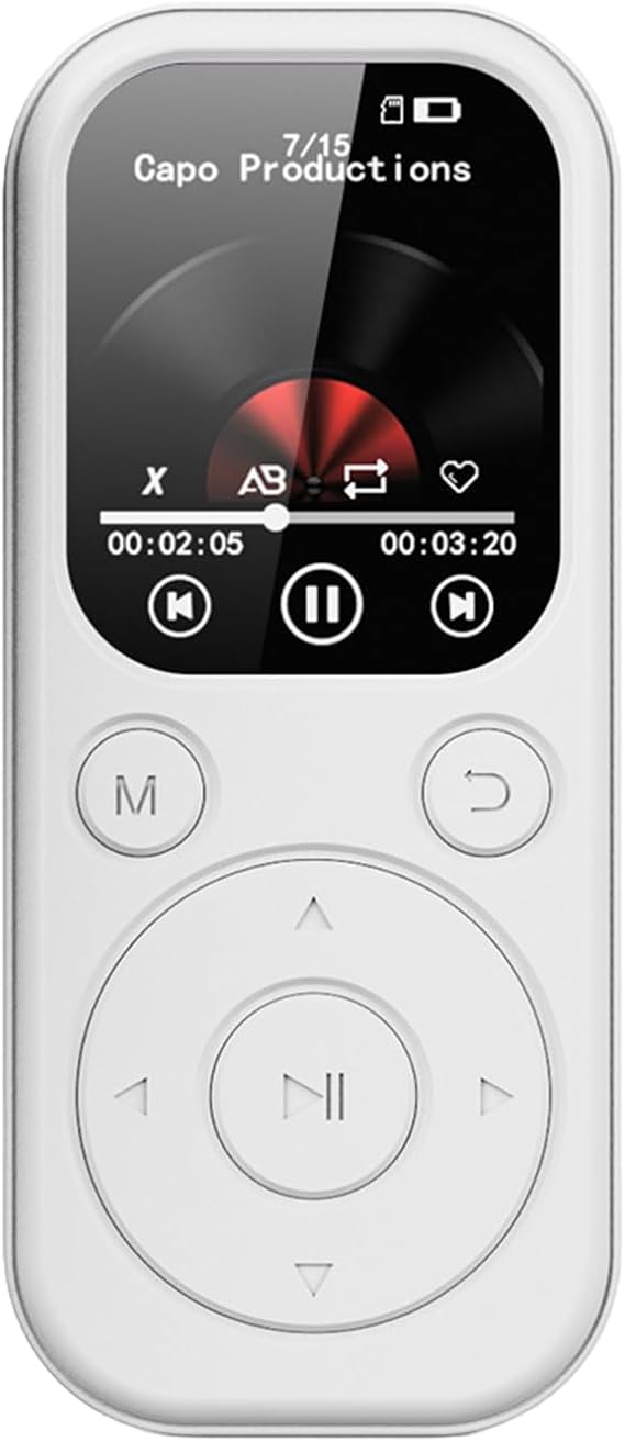 Portable Music Player Compact Size And Durable For Music On Move Wear-resistant And Durable ABS Best Mp3 Players Easy
