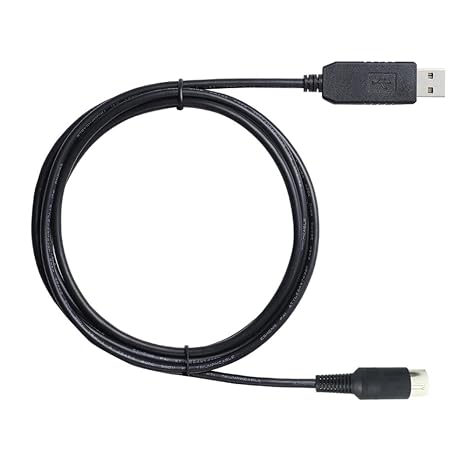 USB CAT Programming Cable FT232RL USB Uart TTL to 6-pin Din Plug for Yaesu FT-1000 FT-1000D FT-1011 FT-1021, FIF-232C Replacement, 1.8m