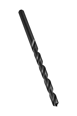 Dormer A1101 Long Series Drill, Steam Oxide Coating, High Speed Steel, Head Diameter 25.4 mm, Flute Length 190 mm