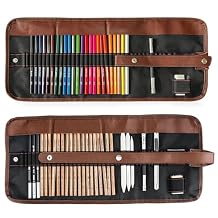 Drawing Pencils, Art Supplies Sketch Pencils Kit for Kids Adults, Professional Charcoal Sketching Graphite Art Pencils Set