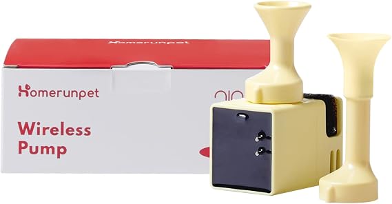 Homerunpet Cat Water Fountain Self-Cleaning Wireless Pump