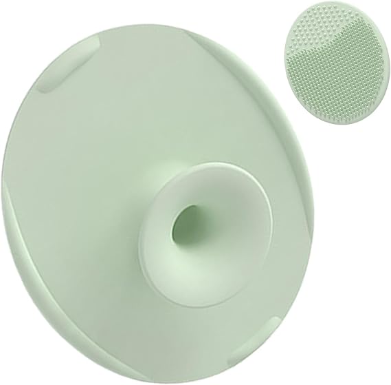 Generic Baby Scalp Brush - Baby Bath Scrubber | Silicone Baby Hair Scrubber | Children Scalp Massager Comb | Newborns Bath Brush | Comb for Washing Baby Hair | Cradle Cap Bath Brushes, Green