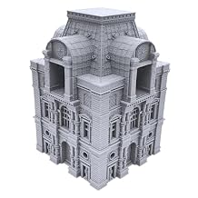 Barrel Riders Barracks by Printable Scenery, 3D Printed Tabletop RPG Scenery and Wargame Terrain 28mm Miniatures