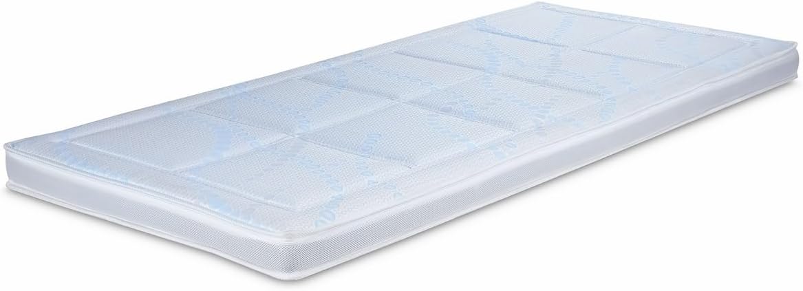 Topper 2.7 - Nano Pack Spring Visco Mattress Pad with Refreshing Cold & Tencel™ Case - Washable (90x190)