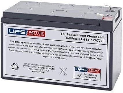 12V 7Ah F1 - Replacement Battery Compatible with The Marquette 32132