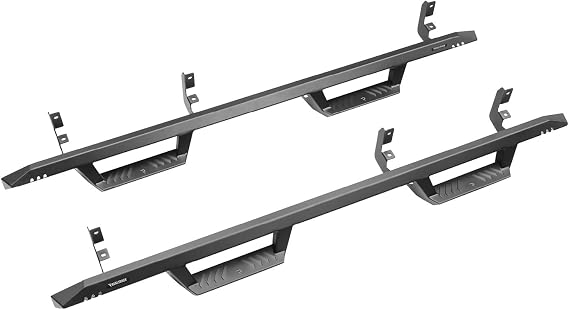 N-Fab EpYx Steps | Textured Black, Cab Length | EXF15CC-TX | Fits 2015-2022 Ford F-150, 2018-2020 Raptor, 2017-2020 F250/F350/F450 Superduty SuperCrew All Beds, SRW/DRW Gas/Diesel