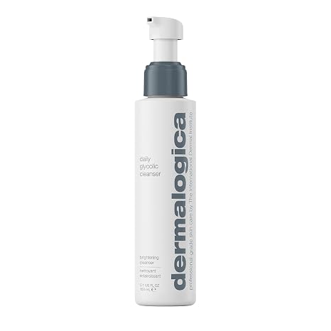 Dermalogica Daily Glycolic Cleanser, Face Wash with Glycolic Acid and AHA, Removes Buildup and Brightens Skin Tone