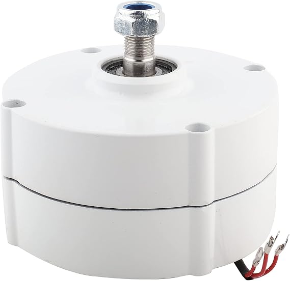 400W Three-Phase alternator, Rare earth NdFeB Permanent Magnet Electric Motor Generator DIY AC Alternator AVAN400w Permanent Magnet Motor (Without Rectifier 24V)