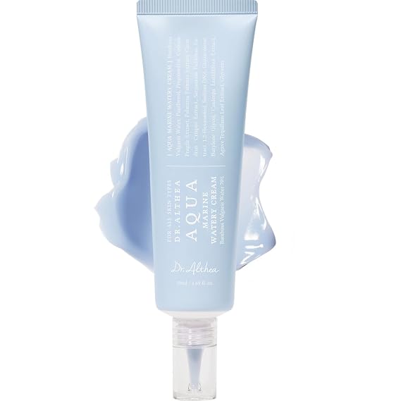 Dr.Althea Aqua Marine Watery Cream, 1.69 Fl Oz, Korean Vegan Skin Care