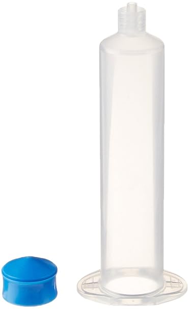 Metcal 930-NBL Series 700 Fluid Dispensing Syringe Barrel with EF Blue Piston, Natural, 30cc Capacity (Pack of 50)