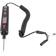 MAYILON HT86A Professional Automotive Test Light Digital LED Circuit Tester Heavy Duty Voltage Test Pen for Car Truck Electrical System Diagnostics with ABS Housing
