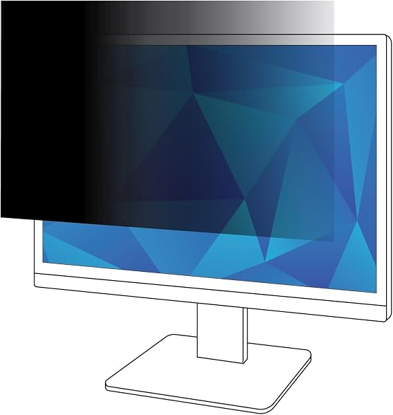 3M Privacy Filter for 24in Monitor, 16:10, PF240W1B