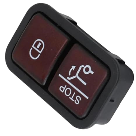 Tailgate Trunk Release Switch, Replace 2128210551, Compatible with Mercedes-Benz ML350 W212 X253 W166, 3 Pins, 1 pc