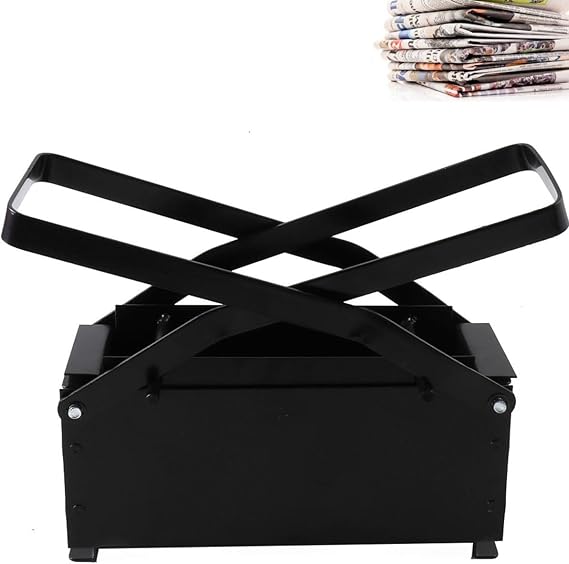 Paper Log Briquette Maker DIY Recycle Newspaper Log Briquette Press