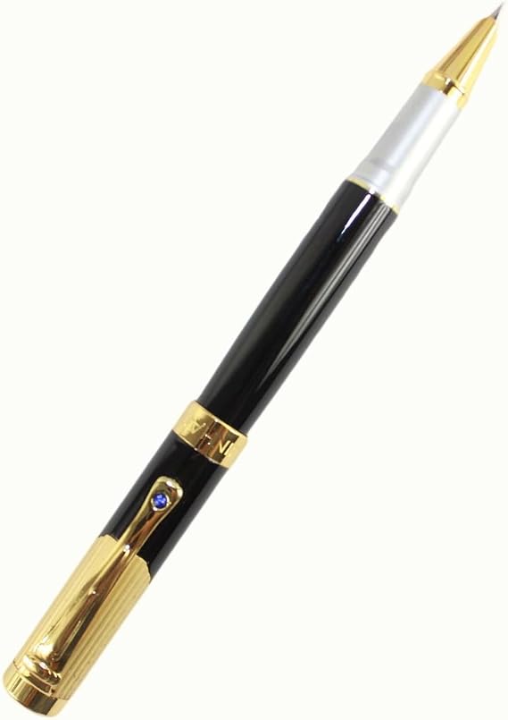 Gullor Advanced Fountain Pen Jinhao 9009 Fine Nib Black and Golden