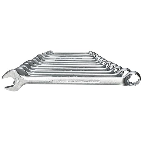 GEDORE - 6012840 1 B-0112 Combination Spanner Set 12 pcs 6-19 mm