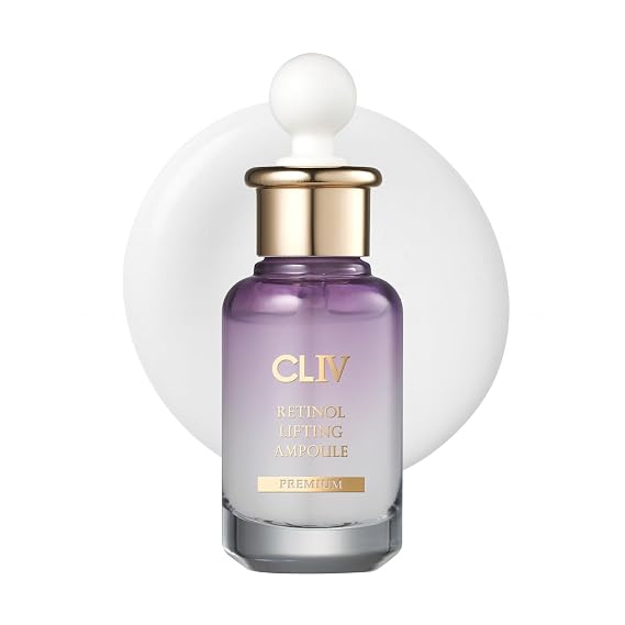 Retinol Lifting Ampoule, Korean Skincare with 85% Collagen Solution, Retinol, Peptides & Fermented Botanical Complex for Skin Texture and Moisture Support, balloon serum 1.01 fl oz