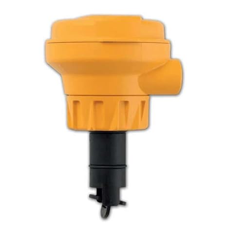 GF Signet 3-2537-6C-P1 Integral Mount Paddlewheel Flow Sensor, Polypropylene Body, Black PVDF Rotor, Titanium Pin, 4 mA-20 mA Output, 5" to 8", 11"