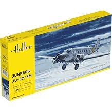 Heller Junkers JU 52/3M Airplane Model Building Kit