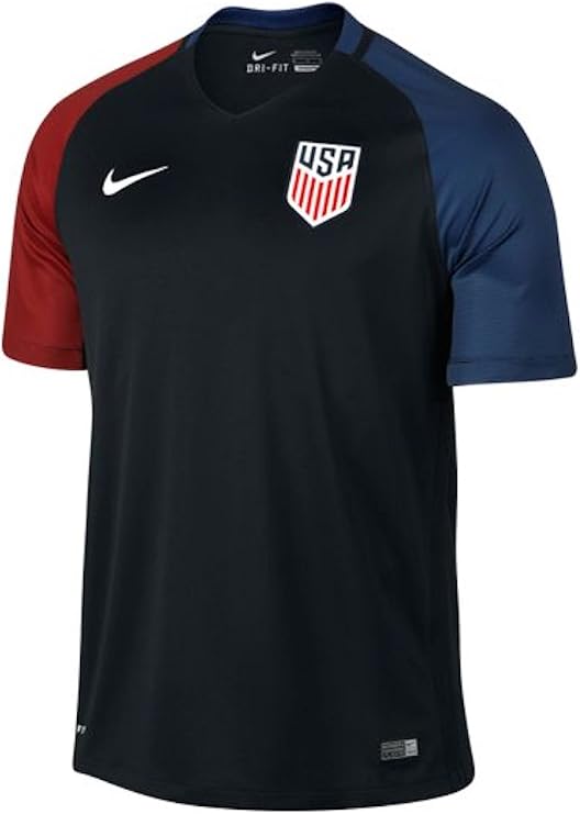Nike United States Away Stadium Soccer Jersey (Small) Black