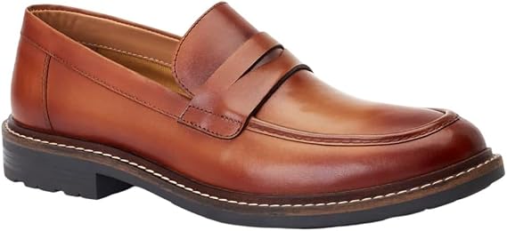 Base London Mens Ivey Leather Loafers
