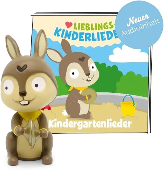tonies Hearing Figures for Toniebox Favourite Children's Songs - Nursery Songs 24 Children's Songs of the Mini Musicians from 3 Years Playing Time Approx. 50 Minutes