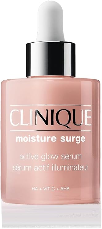 Clinique Moisture Surge™ Active Glow Glow Serum 50ml | Vitamin C, Hyaluronic Acid, Lactic Acid