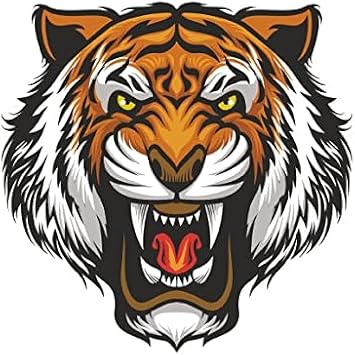 Roaring Tiger Edible Cake Topper- 1/4 Sheet