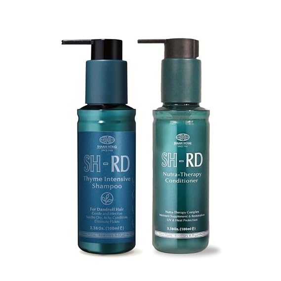 SH-RD 100ml Thyme Shampoo + 100ml Nutra-Therapy Conditioner for Dandruff & Oily Scalp