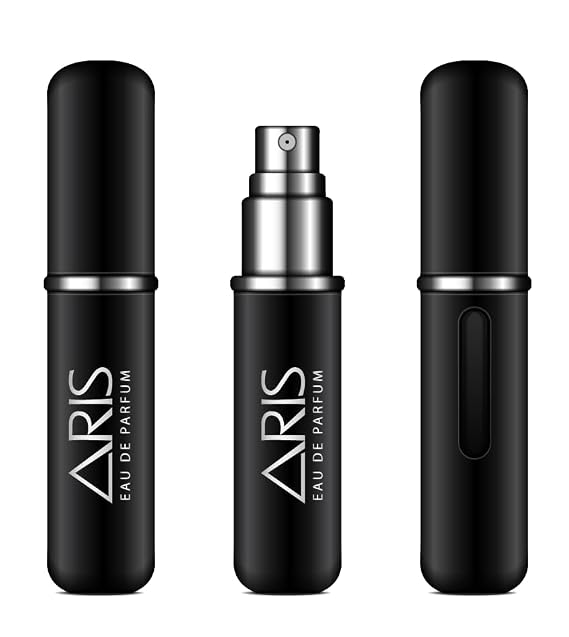 ARIS Empty Perfume Travel Spray Bottle 5 mL Refillable Perfume Atomizer Mini Travel Atomizer Spray Bottle for Fragrance and Daily Use