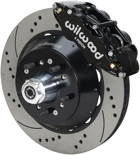Wilwood 140-13225-D FNSL6R Front Hub Big Brake Kit,14", Drilled TCI-IFS,71-78 (Pinto Based)"