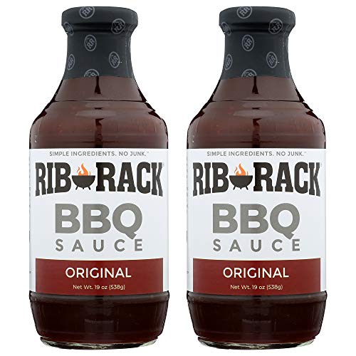 Rib Rack BBQ Sauce, Original - 2 Count Packaging May Vary