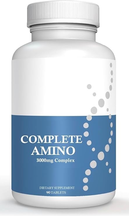 Complete Amino Formula, Build Stronger Muscles and Increase Energy | Amino Supplements | 90 Count
