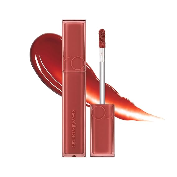 rom&nd DEWYFUL WATER TINT 04 CHILI UP|Glossy|high pigment|moisturizing|non-sticky|Hydrated lips||colorful shades|High Shine|0.18oz