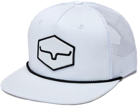 Kimes Ranch Men's DG Mesher-Reissue White Cap